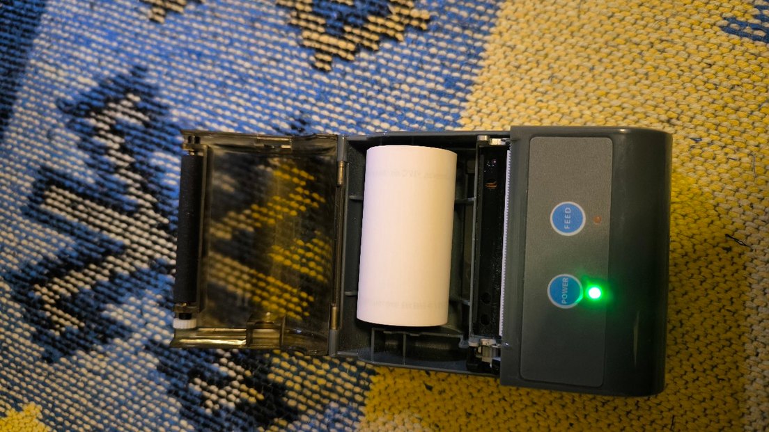 Bluetooth Termal Yazıcı - Görsel 2