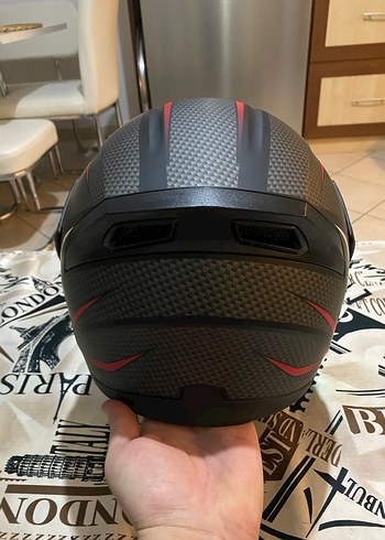 ÇENE AÇILIR GÜNEŞ VİZÖRLÜ JK KASK - Görsel 4