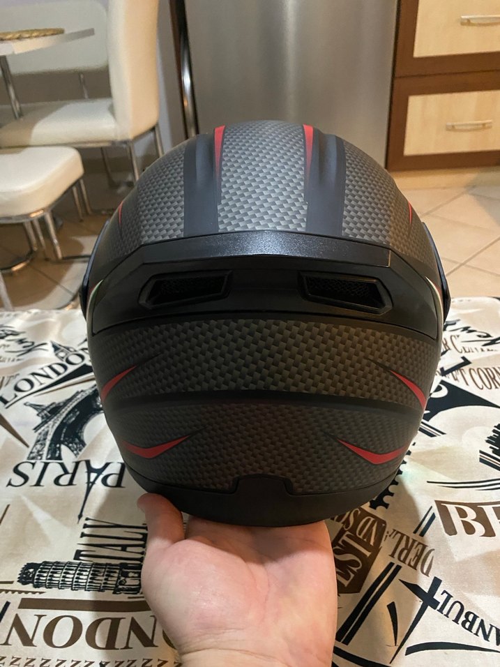 ÇENE AÇILIR GÜNEŞ VİZÖRLÜ JK KASK - Görsel 4