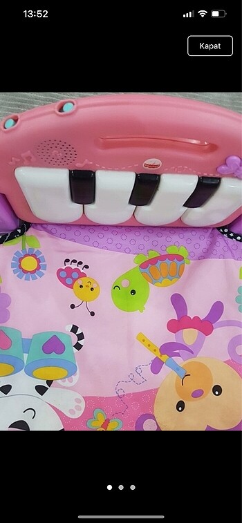 Beden Fisher price piyanolu oyun halısı