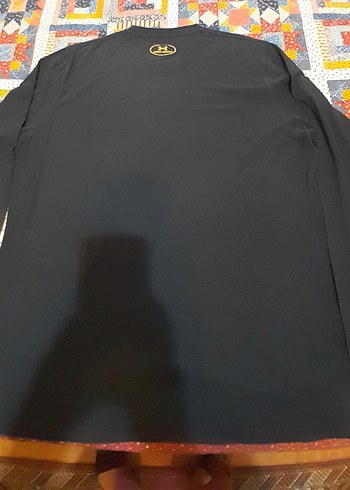 Siyah Erkek Uzun Kollu Düğmeli Spor Tişört