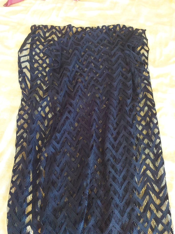 Siyah Dantel Kadın pareo - Görsel 2