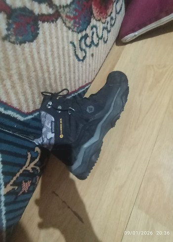 unisex Siyah Kamuflaj Outdoor Bot Velcro - Görsel 2