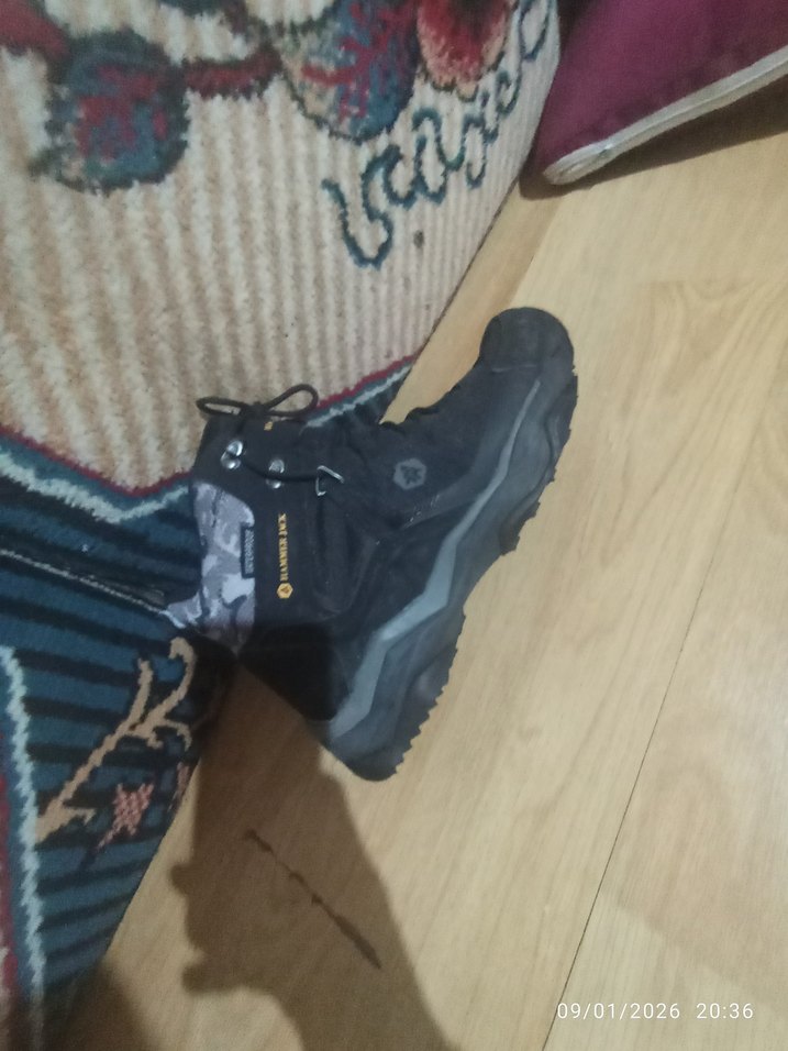 unisex Siyah Kamuflaj Outdoor Bot Velcro - Görsel 2