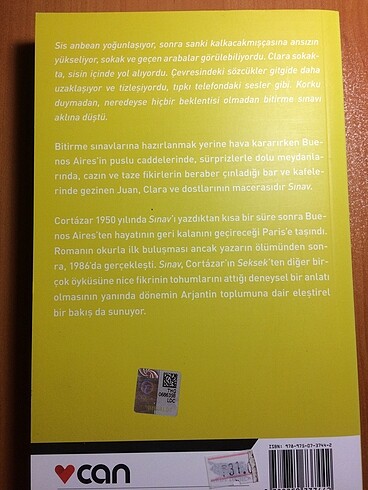  julio cortazar sınav