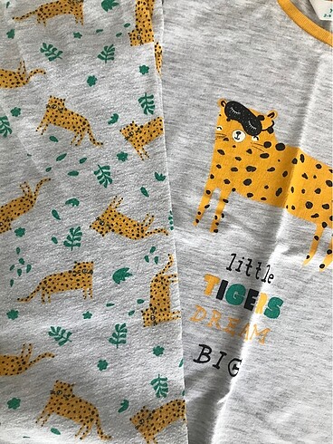 4 Yaş Beden Penti 4 lü pijama