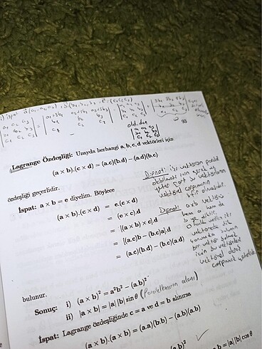  Beden Renk ANALİTİK GEOMETRİ