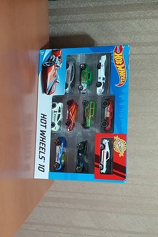 Hot wheels 10lu araba