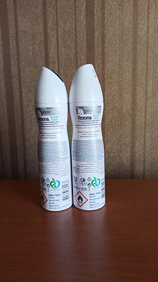 Diğer 2 adet Rexona fresh shower deodorant (2 x 150ml)