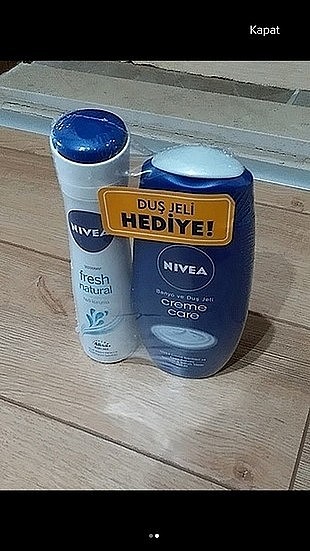 Nivea Nivea pudrasız deodorant + duş jeli