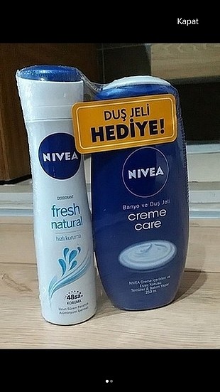 Nivea deodorant + duş jeli