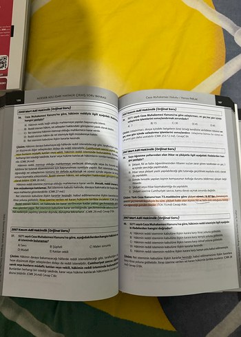 Müessir Hakimlik Çıkmış Soru Bankası - Görsel 3