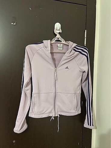 Orijinal lila adidas hırka