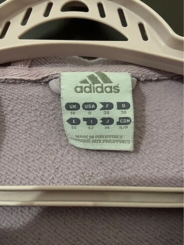 s Beden Orijinal lila adidas hırka
