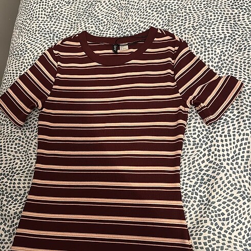 l Beden bordo Renk H&M elbise