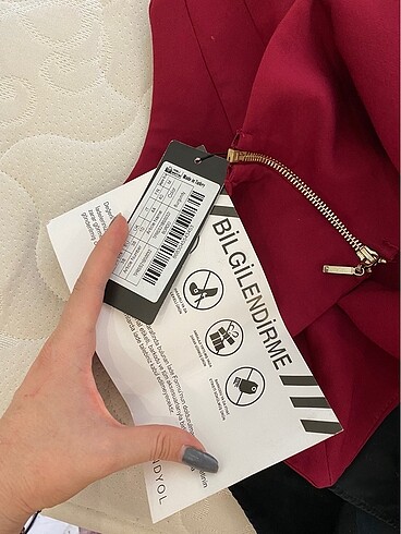 Trendyol & Milla Trendyolmilla bordo büstiyer