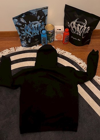 Nike Sokak Stili Siyah Kapüşonlu Sweatshirt