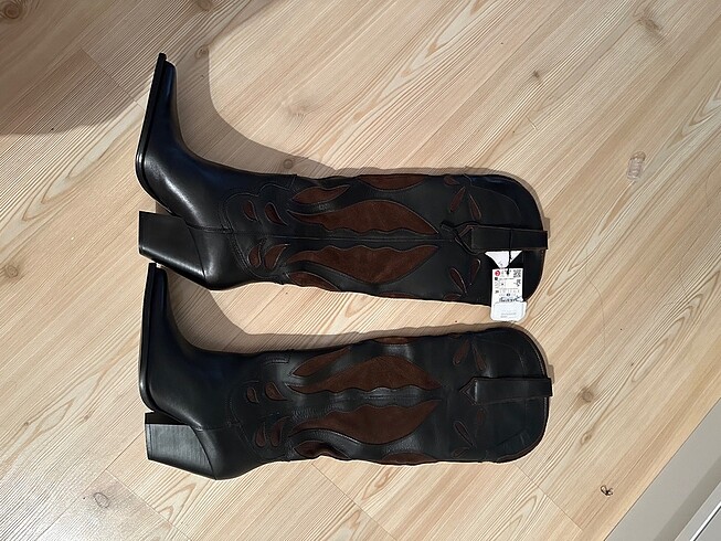 Zara Zara deri kovboy çizme