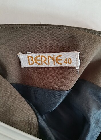 40 Beden haki Renk Uzun kalem etek 