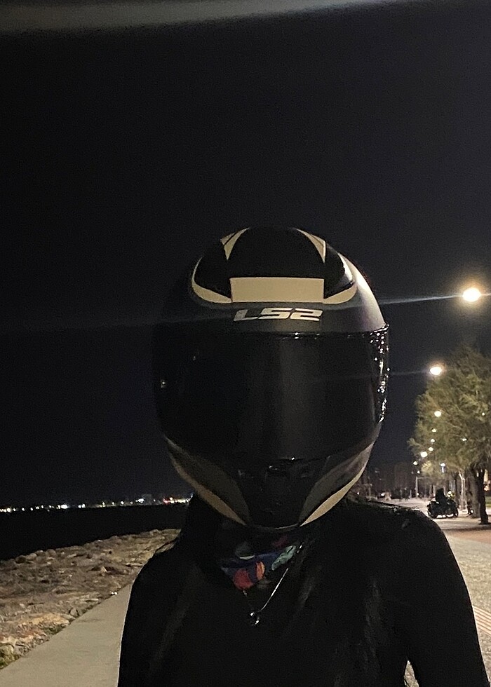 LS2 rapıd 2 race deeper mat siyah beyaz kask - Görsel 2