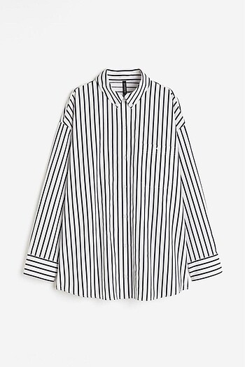 H&M Oversize Poplin Gömlek