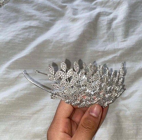 Gelin tacı (saç aksesuarı) - Görsel 3