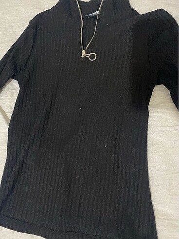 Zara Addax fitilli fermuarlı bluz