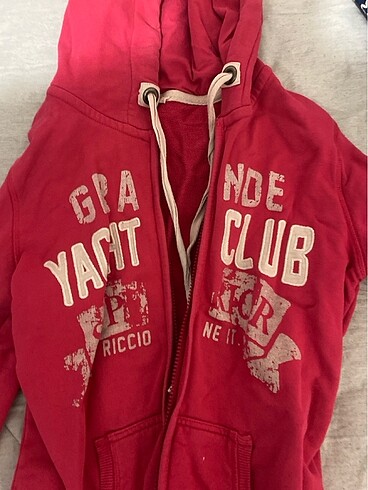 m Beden Ltb pembe fermuarlı sweatshirt