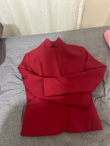 36 Beden bordo Renk Lc Waikiki formal ceket
