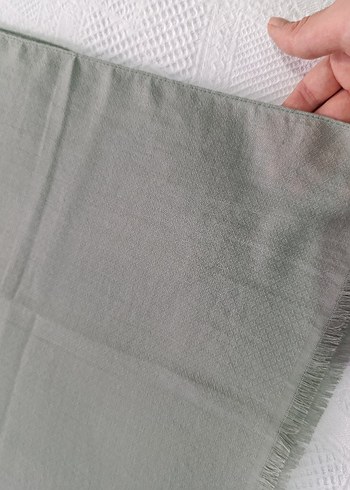 yesil pamuklu Kadın Şal - Görsel 2