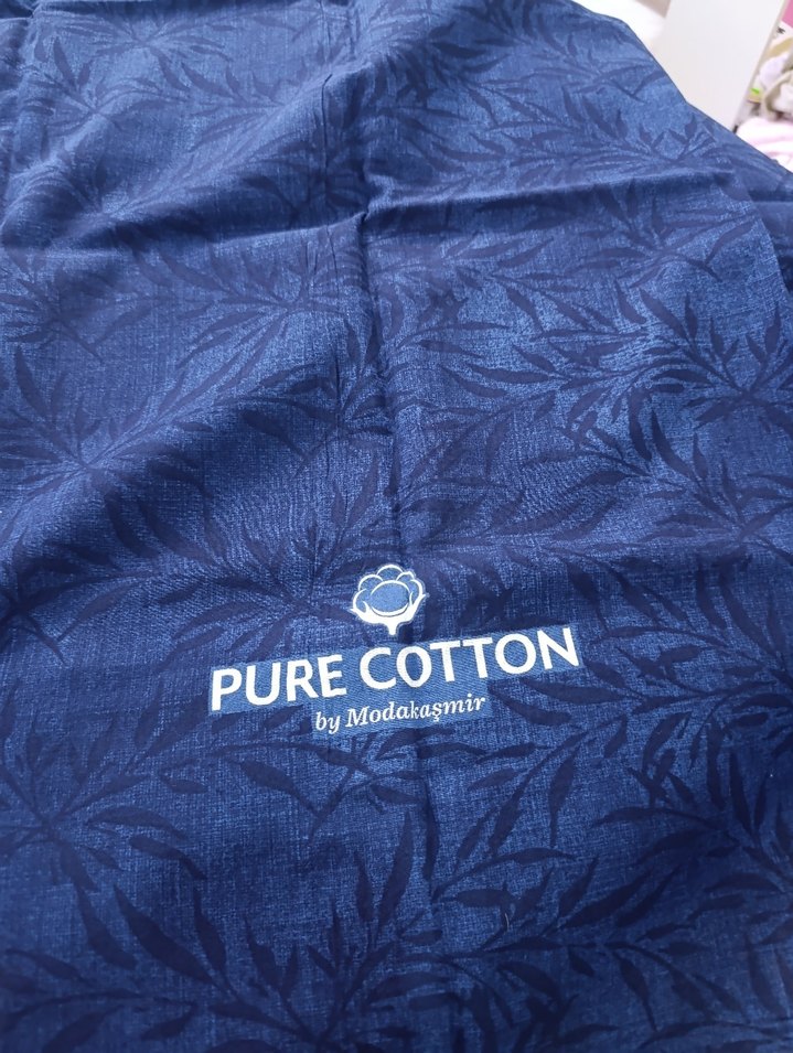 Lacivert Kadın Bohem Şal - Görsel 4