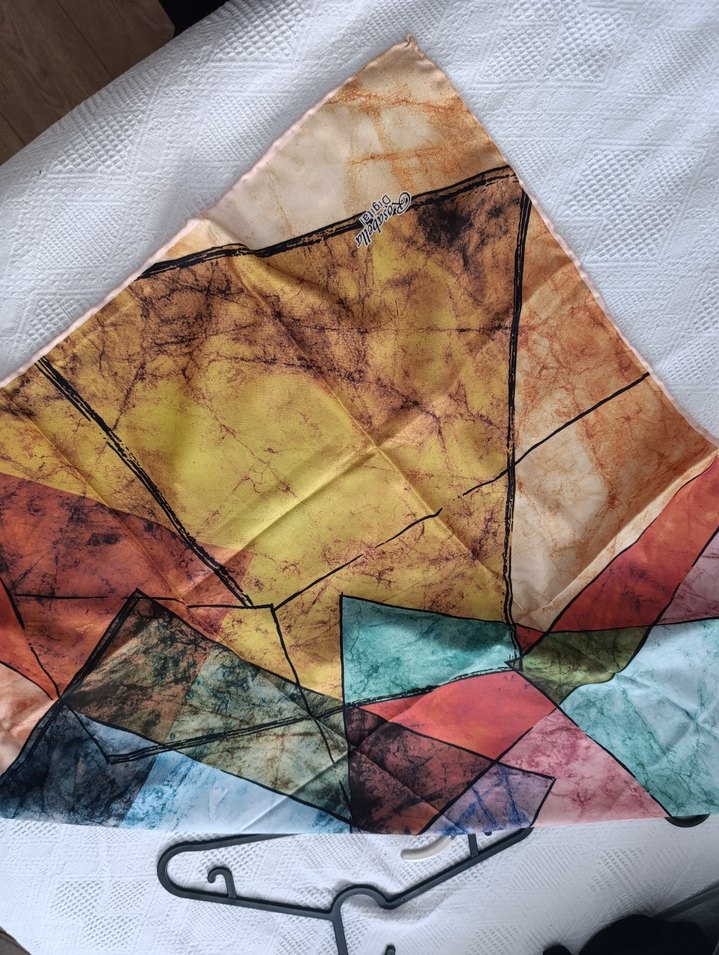 Bohem Çok Renkli Kadın Eşarp - Görsel 4