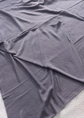 Gri penye Kadın Şal - Görsel 3