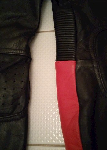 Motorcu Pantolonu %100 Gerçek Deri.Korumalı - Görsel 3