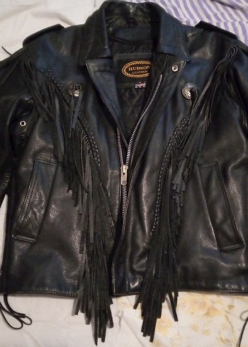 Motorcu Harleyci(%100 Buffalo Derisi) Cooper.. AĞIR DERİ ceket. - Görsel 10