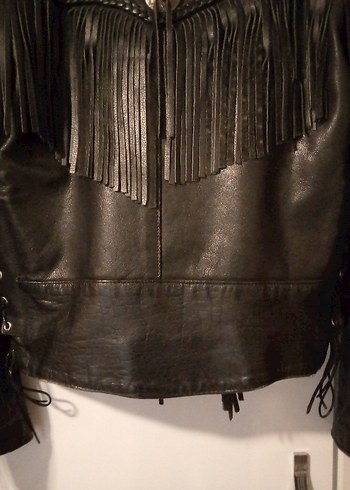 Motorcu Harleyci(%100 Buffalo Derisi) Cooper.. AĞIR DERİ ceket. - Görsel 2