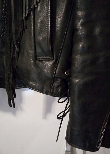 Motorcu Harleyci(%100 Buffalo Derisi) Cooper.. AĞIR DERİ ceket. - Görsel 7