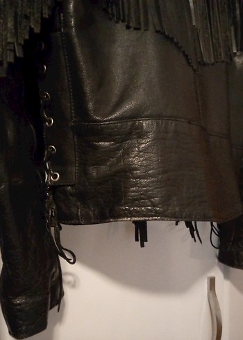 Motorcu Harleyci(%100 Buffalo Derisi) Cooper.. AĞIR DERİ ceket. - Görsel 4