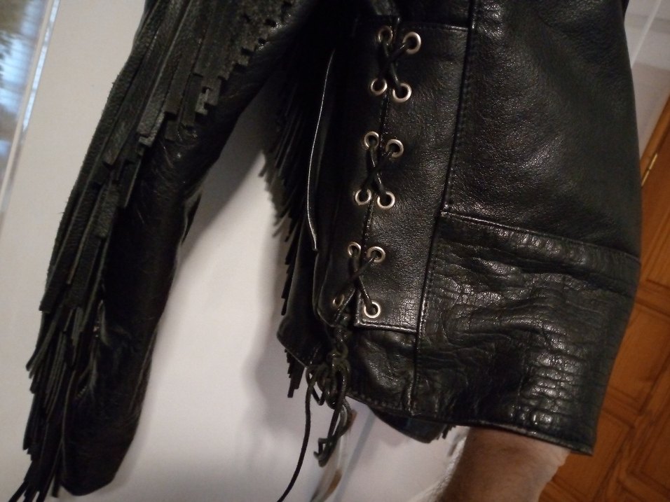 Motorcu Harleyci(%100 Buffalo Derisi) Cooper.. AĞIR DERİ ceket. - Görsel 5