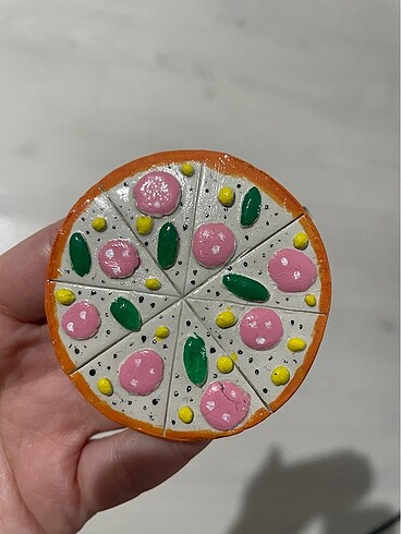 Pizza Buzdolabı Magneti