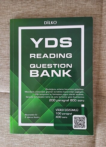 YDS READING QUESTION BANK Dilko yayını