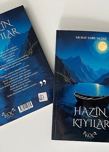 Hazin Kıyılar (imzalı şiir kitabı)