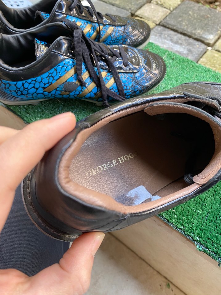 Orjinal deri Erkek Siyah Bağcıklı Sokak Stili Ayakkabı - Görsel 5