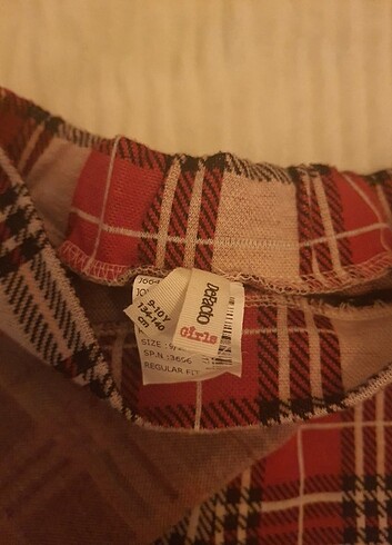 9 Yaş Beden çeşitli Renk kiz cocuk sort etek