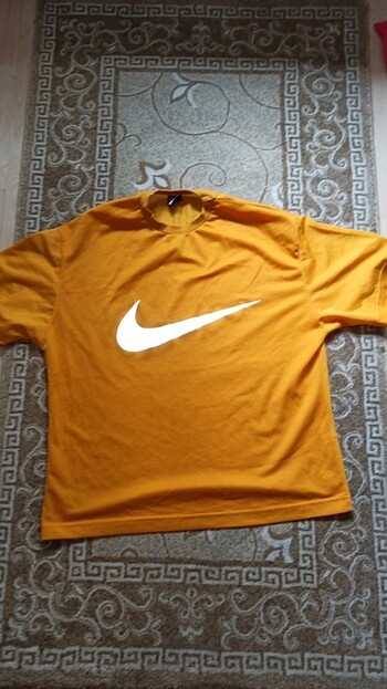 Nike Nike oversize sarı tişört 