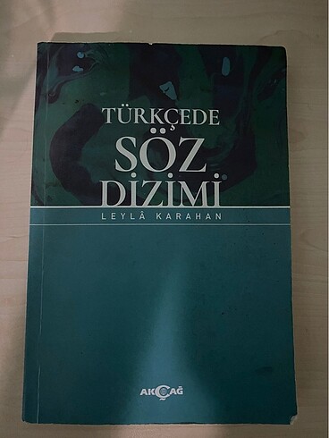 türkçede söz dizimi