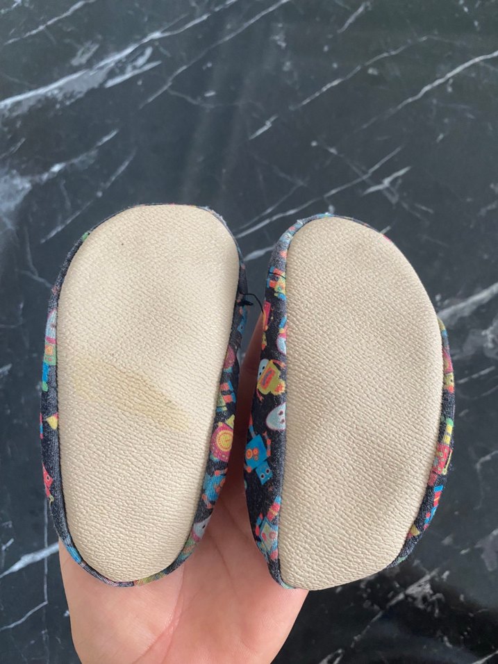 Renkli Erkek Bebek Deniz Ayakkabısı - Görsel 5