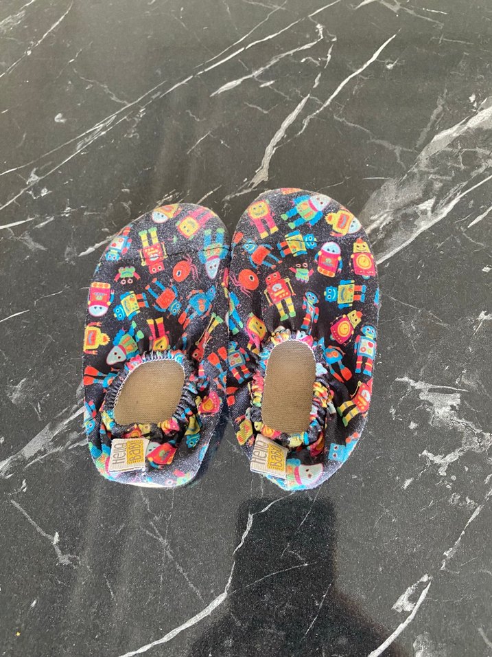 Renkli Erkek Bebek Deniz Ayakkabısı - Görsel 2