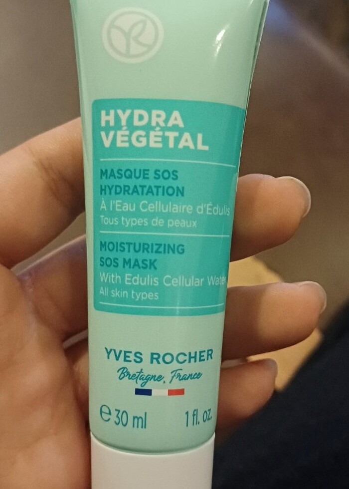 Yves Rocher Hydra Vegetal Mask - Görsel 5