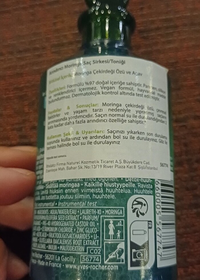 Yves Rocher Saç Toniği - Görsel 3